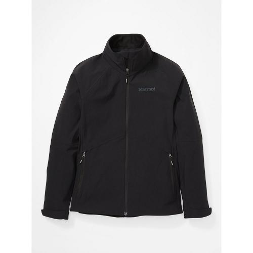 Marmot Softshell Jacket Black NZ - Alsek Jackets Womens NZ5807364